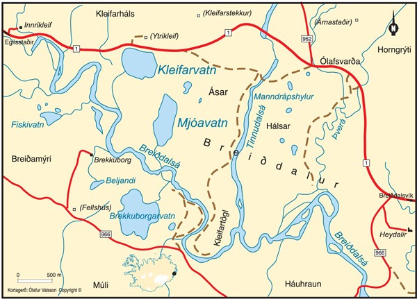 Kleifarvatn í Breiðdal