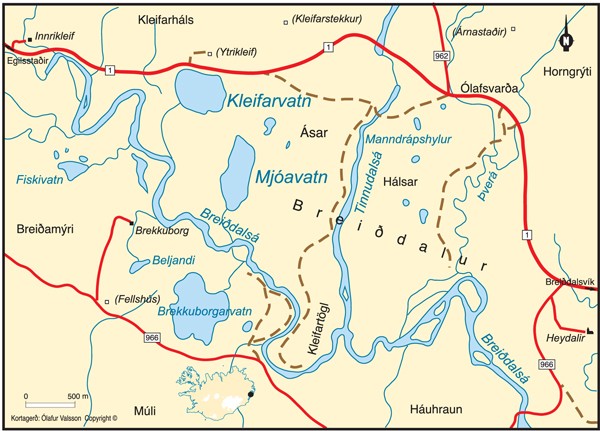 Kleifarvatn í Breiðdal