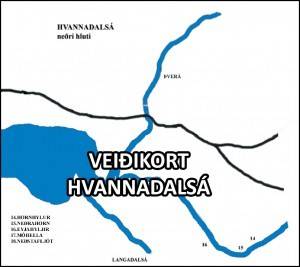 Hvannadalsá kort