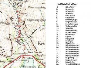 Veiðikort - Móra